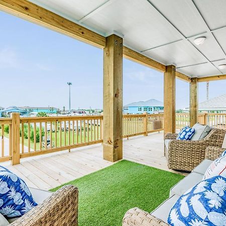 Knot 2 Crabby Villa Crystal Beach Exterior photo