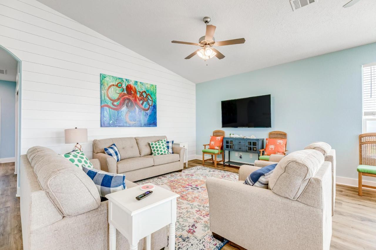 Knot 2 Crabby Villa Crystal Beach Exterior photo
